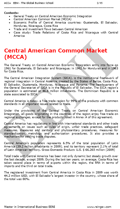 Pasar Bersama Amerika Tengah