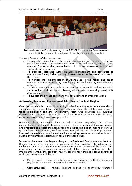 Komisi Ekonomi dan Sosial untuk Asia Barat ESCWA