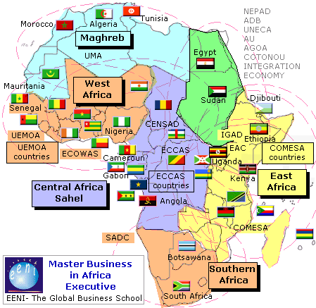 Kursus Magister Perdagangan luar negeri dan bisnis di Afrika