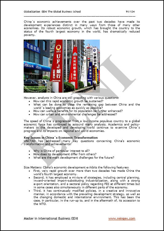 Globalisasi, Bisnis Internasional, Indonesia (Kursus Magister Doktor)